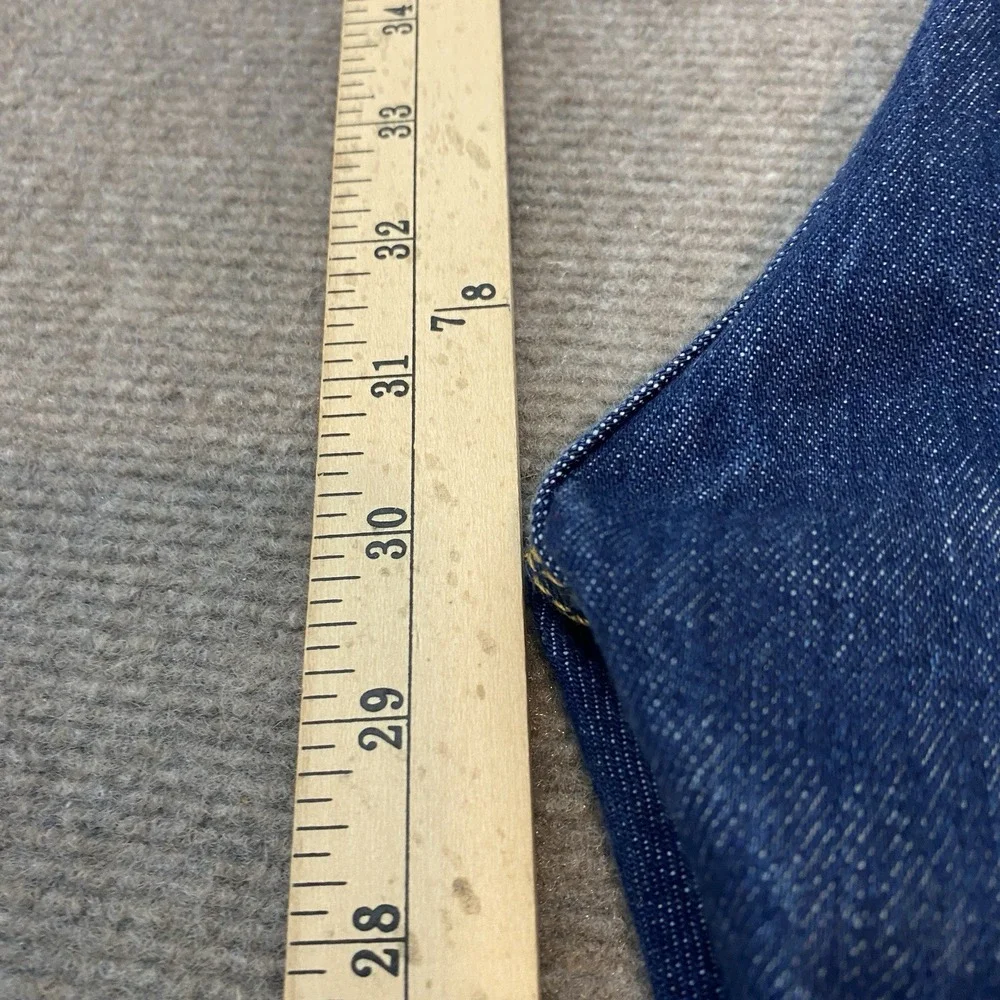 vtg Levis 501 Jeans Mens 40 Fits 39x30 Y2K Button Fly Blue Distressed‎ Denim 90s
